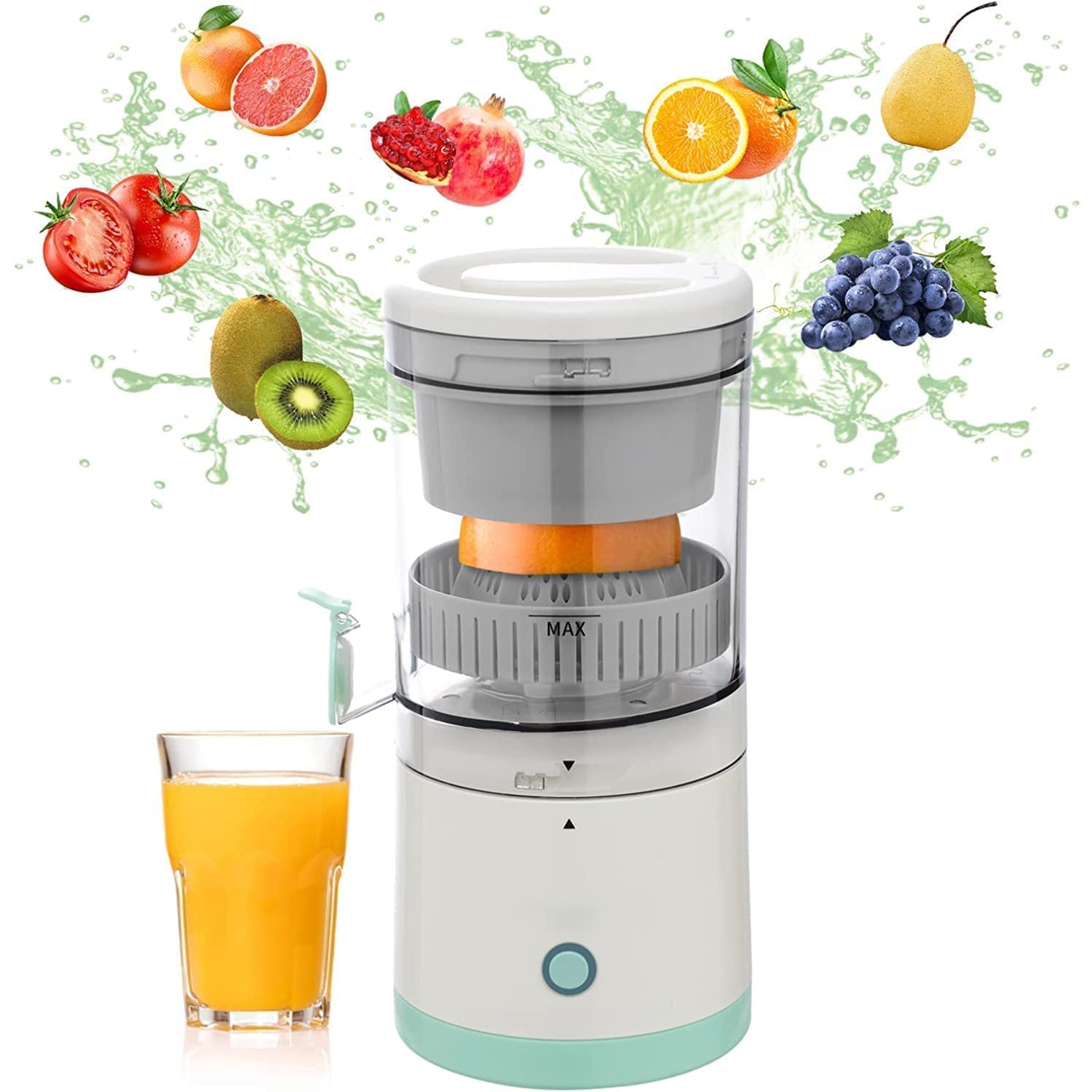 2377 Automatic Electrical Citrus Juicer For Orange, Electric Orange Juicer, Professional Citrus Juicer Electric with Lever, Squeezer Juice Extractor DeoDap 2377 Automatic Electrical Citrus Juicer For Orange, Electric Orange Juicer, Professional Citrus Juicer Electric with Lever, Squeezer Juice Extractor DeoDap
